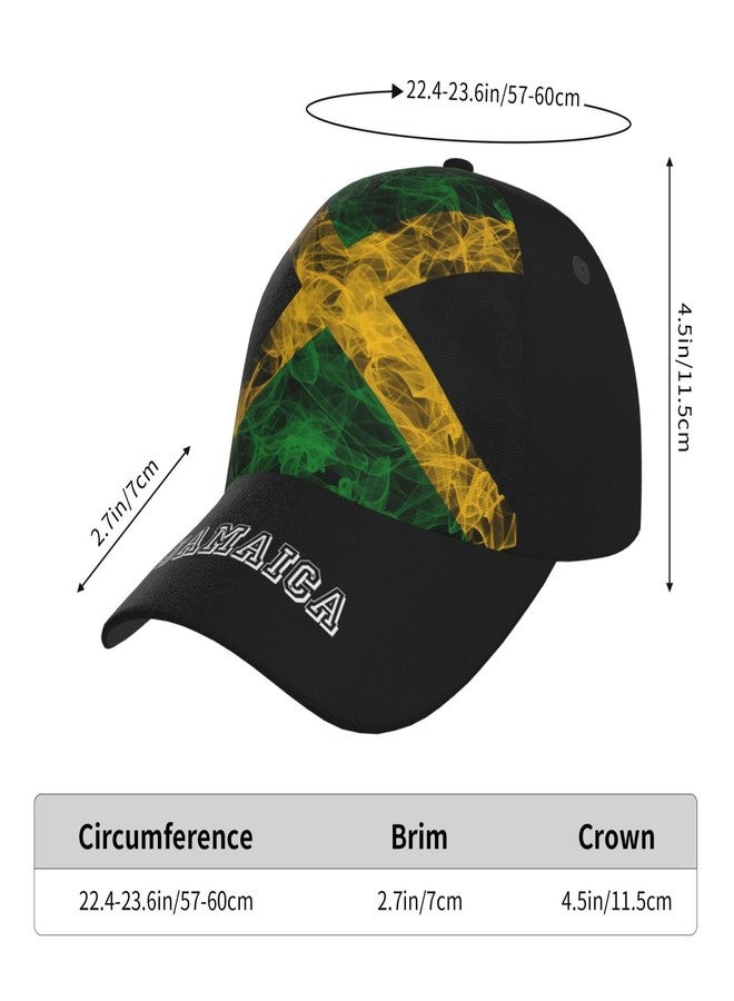 KKRMTUG Jamaica Baseball Cap for Men Women, Fashion Adjustable Jamaica Hat Casual Trucker Hats Sun Visor Caps - Image 4